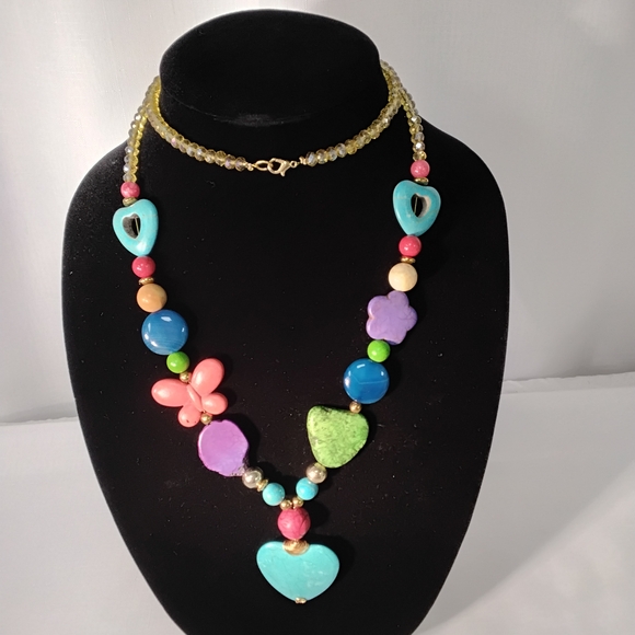 Colorful Beaded Necklace - Picture 1 of 4